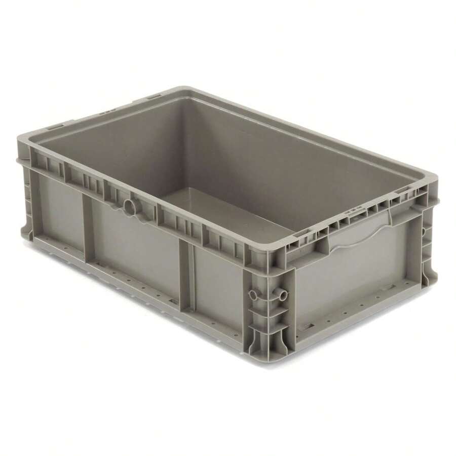 Straight Wall Container Solid, 24 X 15 X 7-1/2