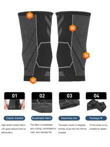 1 stuk COOLFIT Athletic Enkelondersteuning Gebreid Ademend, Lichtgewicht, Compressie Voet Enkelband voor Basketbal, Hardloop Enkelband Gym Gym Accessoires