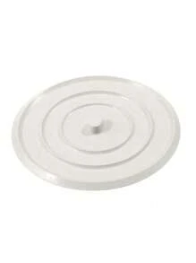 1pc/2pcs White Bathroom Floor Drain Rubber Water Pan Plug