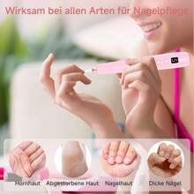 Cortauñas para uñas de gel - Lima eléctrica 12 en 1 - set de manicura eléctrico 20000 rpm, cortauñas eléctrico 5 velocidades, cortauñas para uñas naturales, uñas acrílicas, uñas de gel, eliminar callos