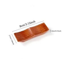 1 件，楠木手工筷子架 - 创意、复古 - 适用于餐具和厨房配件