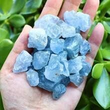 Genuine Natural Rough Raw Blue Celestite Geode Crystal Quartz Cluster For Unique Home Decor