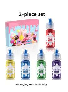 DIY Baking Decorations Gel Kit - Multi-Color Gel-Based Easter Egg Dye Set Concentrated Colors Suitable For Baking Decoration DIY, Soap Coloring (Some Accessories Are Sent Randomly)