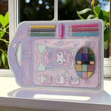Sanrio Cute Cartoon Makeup Color Painting Handmade DIY Material Pack Cute Interactive Set