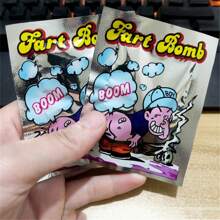 20 piezas de bromas de bombas apestosas divertidas para el Día de los Inocentes, regalos de broma extremadamente apestosos, juguetes de broma de bolsa de gases para amigos, fiestas y reuniones - Multicolor - Ver 4