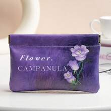 2pcs Set - Oil Painting Coin Purse, Women Mini Ultra- Coin Wallet, Sanitary Napkin Pouch, Small Carry Bag - Multicolor - View 9