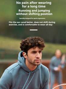 NEW SENYANG 森阳新款真无线头戴式蓝牙音乐耳机，游戏耳机，视频TWS耳机，HIFI杜比低音，9D立体声，高清通话耳机，适用于安卓和手机，运动耳机，智能耳机，情人节礼物 - Q15 - 查看 7