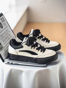Men's Outdoor Street-Style Thick Sole Low-Top Casual Sports Shoes, Spring/Summer