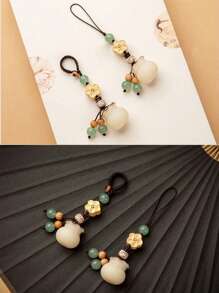 优质商品：成人精美钥匙扣、学生装饰品、鸡蛋奶酪吊饰、彩虹独角兽小饰品、幸运菩提挂饰、派对礼品和情侣生日小礼物 - 彩色 - 查看 12