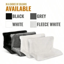 Cozy Thermal Pet Bed - Removable Washable Grey Radiator Cat/Dog Bed For Small Pets, Space-Saving Winter Warm Bedding With Non-Slip Base - Black - View 5