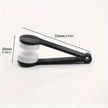 1/5pcs Glasses Cleaning Set - Portable Travel Kit With Microfiber Cloth And Double-Sided Brush, Keep Glasses Spotless Anytime