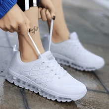 frysen Frysen Chaussures de sport pour hommes et femmes, chaussures de course, chaussures de course de rue, baskets avec coussin d'air, baskets respirantes et légères 877 34-46 EU