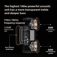 Kinglucky New Classic S17 Wireless Speaker Retro Player 2000mah Portable And Light Output 100W Bluetooth Speaker - 彩色 - 查看 4