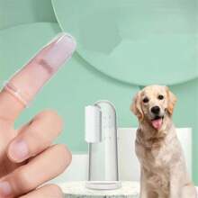 5 Silicone Cat/Dog Lover Gift And Dog/Cat Mom Love Pet Finger Toothbrushes, Suitable For Dog Lover And Dog Mom Loves, Cat Lover And Cat Mom Loves, And Amphibians - Soft Bristle Toothbrushes, No Charging Required, Effectively Remove Tartar And Plaque