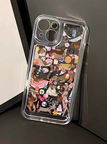 1 Ốp lưng điện thoại TPU trong suốt chống vân tay họa tiết chó xúc xích tương thích với iPhone 13, 11, 14 Pro Max, 13 Pro, 15/15 Plus/15 Pro/15 Pro Max/12/12 Pro/12 Pro Max/14/14 Pro/13 Pro Max và các mẫu khác - Nhiều màu - Xem 4