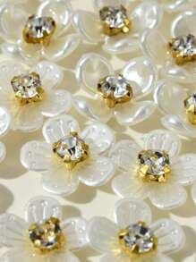 Beautizon Nailartlab 20 件花朵钻石指甲饰品 DIY 艺术 Y2K 风格 5D 美甲装饰 - 彩色 - 查看 3