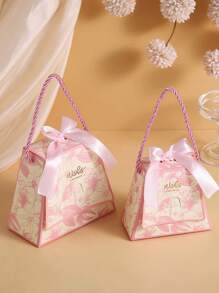 7pcs,Exquisite Wedding Gift Box - Suitable For Candies, Chocolates And Party Decorations - Applicable For Christmas, Easter, Thanksgiving And New Year Celebrations. Suitable For Christmas, Highly Recommended For Thanksgiving