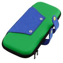 TOPWOLF高品質Switch / Switch Oled / Switch Lite便攜式存儲EVA袋硬殼盒能完美容納Switch硬殼保護設備