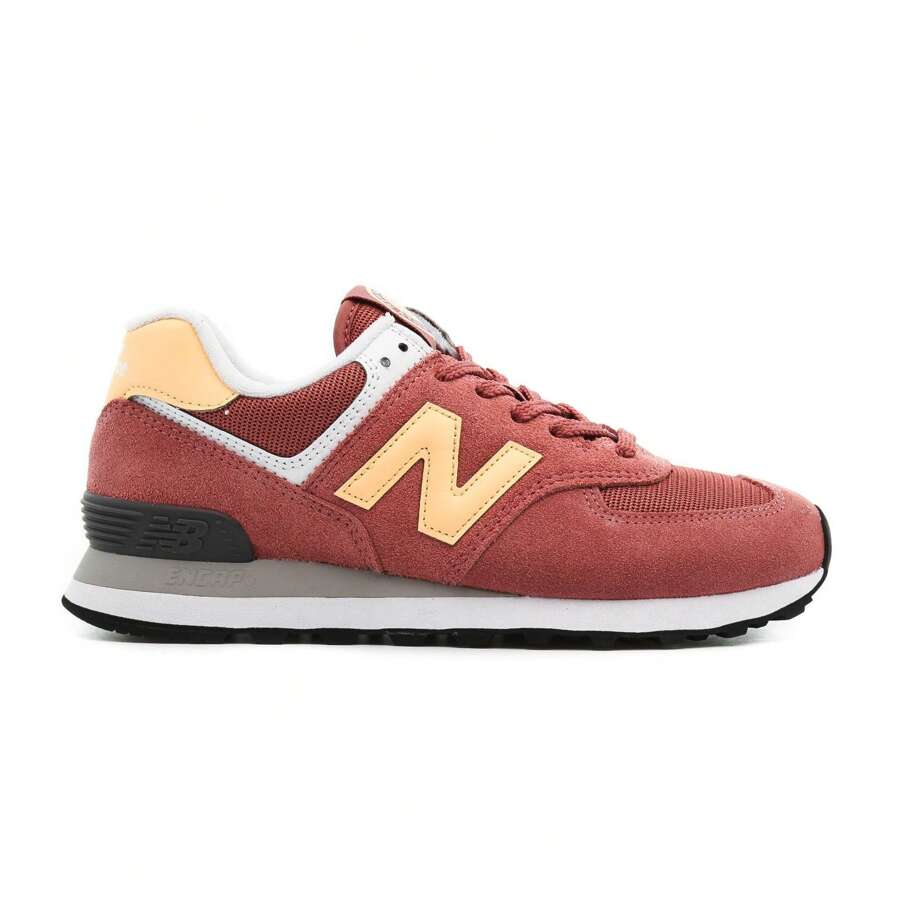 New Balance  WL574HD2 - Dark rose Orange Green - View 1