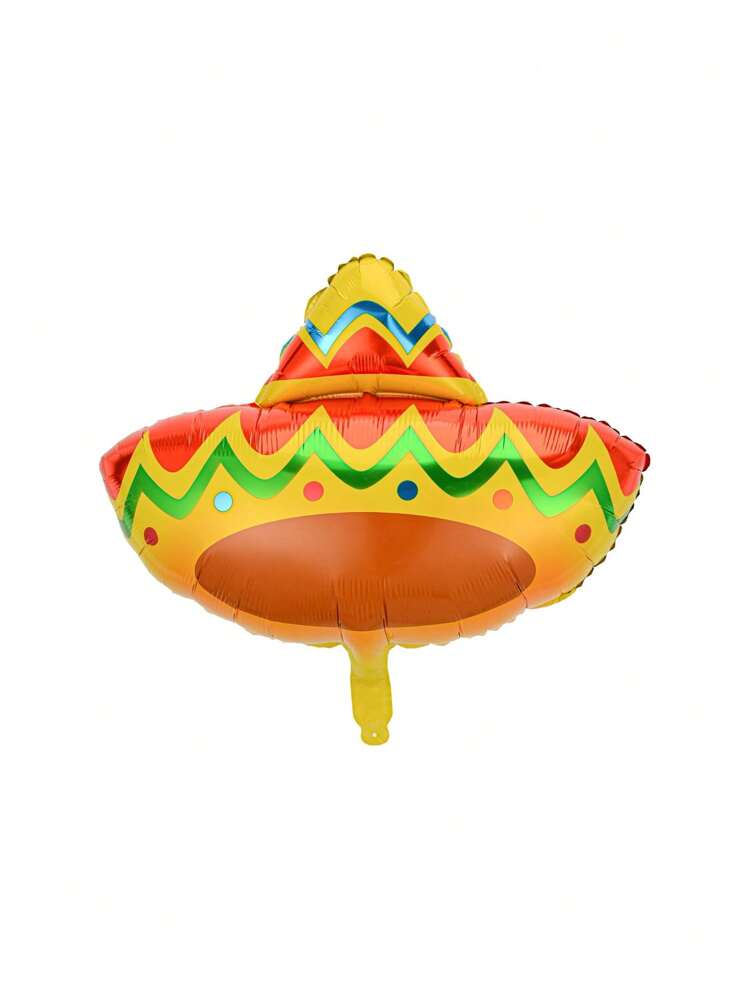 kumozawa One Taco, Cactus, And Alpaca Shaped Foil Balloon, Suitable For Wedding And Birthday Party Decorations, Mexican Carnival-Themed Party Supplies, And May 5th Decorations. - Multicolor - View 5