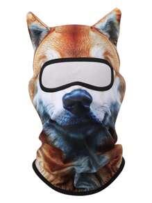 Four Seasons Sun Protection Cycling Balaclava Seaside Play Animal Print Mask 3D Cat Digital Print Running Biking Head Mask Party Mask - Multicolor - View 12