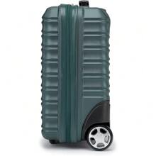 WITTCHEN Cosmetic Case Travel Suitcase Hand Luggage Cabin Luggage Rolling Suitcase Hard Shell Made Of ABS Combination Lock Travel Luggage Toiletry Bag Cosmetic Case Cosmetic Case Cosmetic Bag Ladies Groove Line Blue