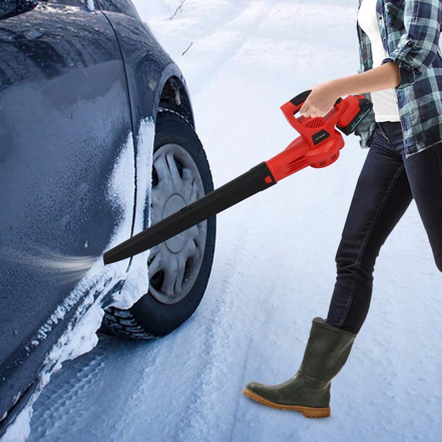 kangten Cordless Leaf Blower Garden Leaf Blower 0-20500 R/Min Grass Snow Blower - Multicolor - View 1