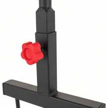 Rainaut Golf Swing Trainer Aid Golf Practice Swing Groover & Hitting Training Adjustable - Black and Red - 查看 4
