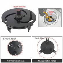 拆卸油盖泵盖扳手可调式汽车油箱盖扳手 3 爪 87-170 毫米通用拆卸工具