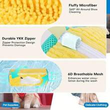 1 Pack Reusable Plastic Shoe Cleaning Bag, Laundry Bag - Sports Shoe Cleaning Kit, No Electricity Or Battery Required To Remove Stains