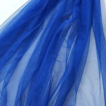 1 件柔软六角形网眼薄纱面料、婚礼派对装饰用品和 DIY 服装材料 - 彩色 - 查看 32