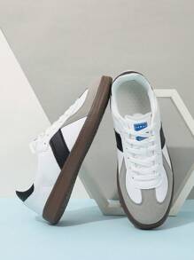 Unisex Casual Shoes, Size 36-45, Women's Casual Shoes & Men's Athletic Shoes, Lace-Up Soft Sole Flat Comfortable Men's Shoes, Lightweight Low-Top Daily Wear Shoes