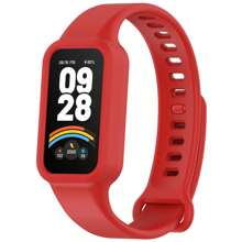 Correa de silicona compatible con Xiaomi Smart Band 9 Active Strap, accesorios de relojes inteligentes, pulsera compatible con correa Redmi Band 3, funda de reloj - Unitalla - Ver 8