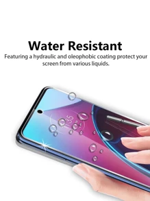 3Pcs Privacy Screen Protector Compatible With Samsung Galaxy & Moto , 9H Hardness,Scratch-Resistant, Anti Spy Anti Peeping, Case Friendly Tempered Glass For Realme OPPO OnePlus Mi Redmi Gift For Birthday, Family, Friends Anti-Spy, Phone Screen Protector, Phone Accessories - Black - View 6