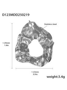 1pc Unique Stainless Steel DIY Pendant, Multiple Designs Available, Suitable As A Creative Gift For Friends