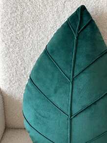 1 Pc Leaf Shaped Decorative Throw Pillow, Sofa And Home Decor Cushion, Apartment Bedroom Accent Pillow Gifts Birthday Graduation - one-size - View 5