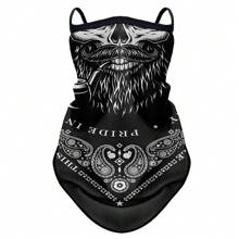 Máscara retro de motociclismo para protección solar, pañuelo de cabeza de verano antirrayos UV para exteriores, cubierta para el cuello y la cabeza, protector facial para montar en bicicleta o motocicleta