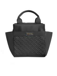Fashionable Large Capacity Insulated Lunch Bag, Office Worker Portable Lunch Box Bag, Students Picnic Food Container Tote
