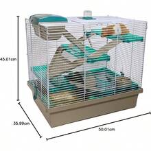 Pico XL Pink And Purple - Hamster And Small Animal Home / Cage - 半透明青色 - 查看 4