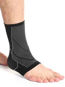 1 stuk COOLFIT Athletic Enkelondersteuning Gebreid Ademend, Lichtgewicht, Compressie Voet Enkelband voor Basketbal, Hardloop Enkelband Gym Gym Accessoires