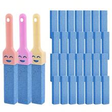 6 件装带手柄浮石马桶清洁剂，浴室清洁剂，强力硬水污渍去除剂，适用于厕所、浴室、家庭、厨房、游泳池、水槽 - 彩色 - 查看 10