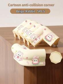 2 Meters Long Beige Baby Anti-Collision Strip, Anti-Collision Corner Cloud-Shaped Foam Elastic Material, Cartoon Design, Free Cutting, Self-Adhesive, Easy To Use After Tearing, Not Easy To Leave Marks Table Corner Protection Anti-Knock Furniture Protective Cover