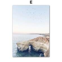 1 件海龟海马珊瑚动物墙面艺术帆布画海报印刷品墙壁适用于客厅家居装饰无框架 - 彩色 - 查看 30