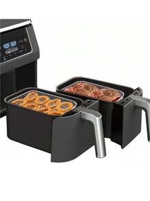 1pc 304 Stainless Steel Removable Grill Rack, Vegetable & Fruit Drying Rack, Food Storage Shelf, For Air Fryers, Home Use