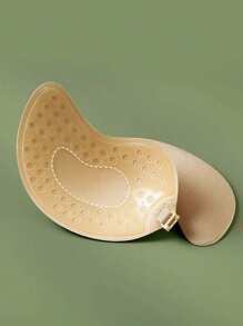 Mango Shape Strapless Non-Slip Adhesive Invisible Backless Bra Breast Petals, Women Lingerie And Lingerie Accessories - Apricot - View 4