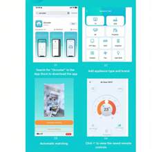 智能红外遥控器适配器兼容 iPhone 系列，一体式遥控器兼容三星、夏普 - 黑色 - 查看 7