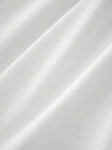 Plus Size Men's Streetwear Cartoon Character Print Crew Neck Short Sleeve T-Shirt  (Single Piece)100% Cotton 220g Heavy Cotton T Shirt - 白色 - 查看 4