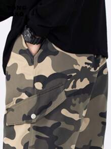 Men's Summer New Breathable Outdoor Sports Long Pants - Khaki - View 5