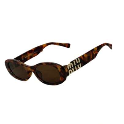 Gafas De moda Ovaladas De Diseñador Miu Elegantes De Moda