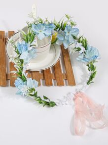 1 件女孩公主花环海边度假花环可爱甜美头带 Playa Rave 配饰女孩发饰 - 花環 - 查看 10